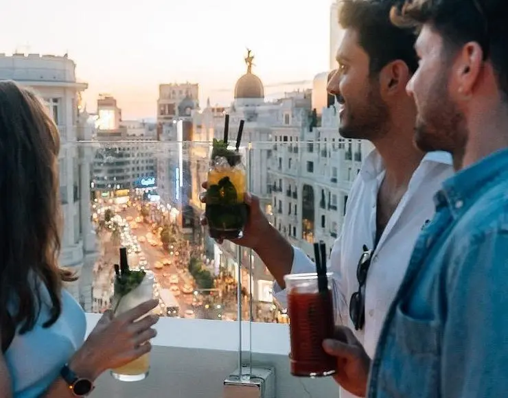 tapas vinos azotea madrid - 1