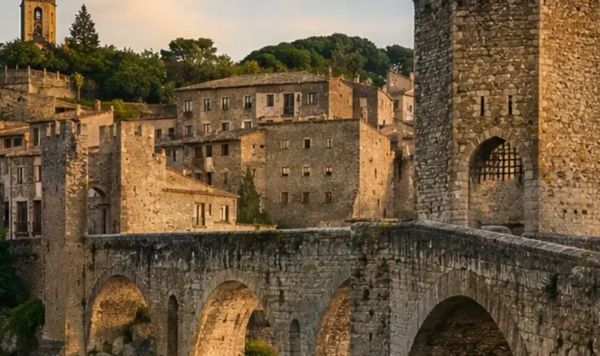 Besalú: un viaje entre piedra medieval y volcanes